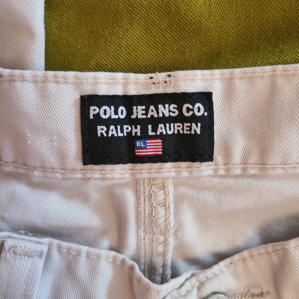 Vintage 90s Ralph Lauren Polo Jeans Co. High Rise Straight Saturday Jean, Size 4 - Picture 8 of 13